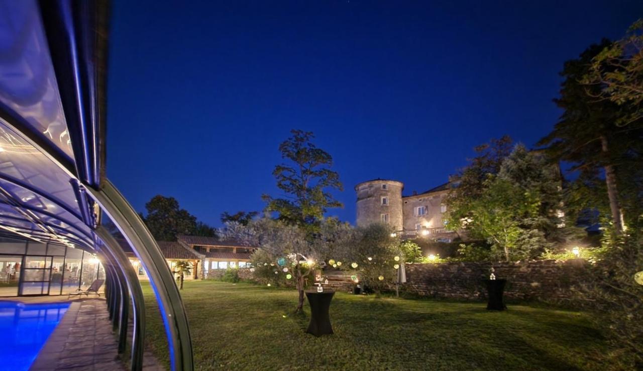 Chateau De Mauras Chomérac Eksteriør billede