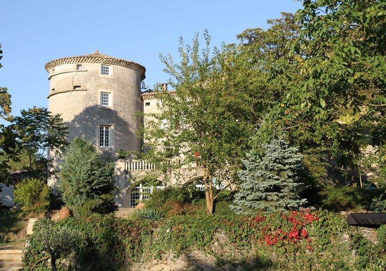 Chateau De Mauras Chomérac Eksteriør billede